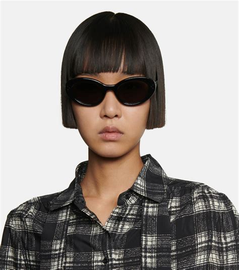 shop celine edge sunglasses|celine oval sunglasses.